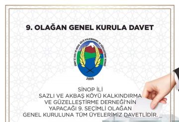 Sazlı Akbaş Yönetim Tebrik