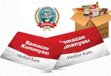 Ramazan Kumanyalarımızın Hediye Kart Dağıtımını yaptık 2020