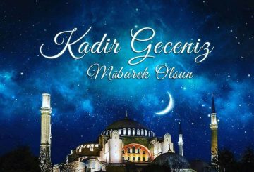 1000 geceder Hayırlı Kadir Geceniz Mübarek Olsun